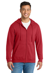 Port & Co ®  Fan Favorite Fleece Full-Zip Hooded Sweatshirt. PC850ZH