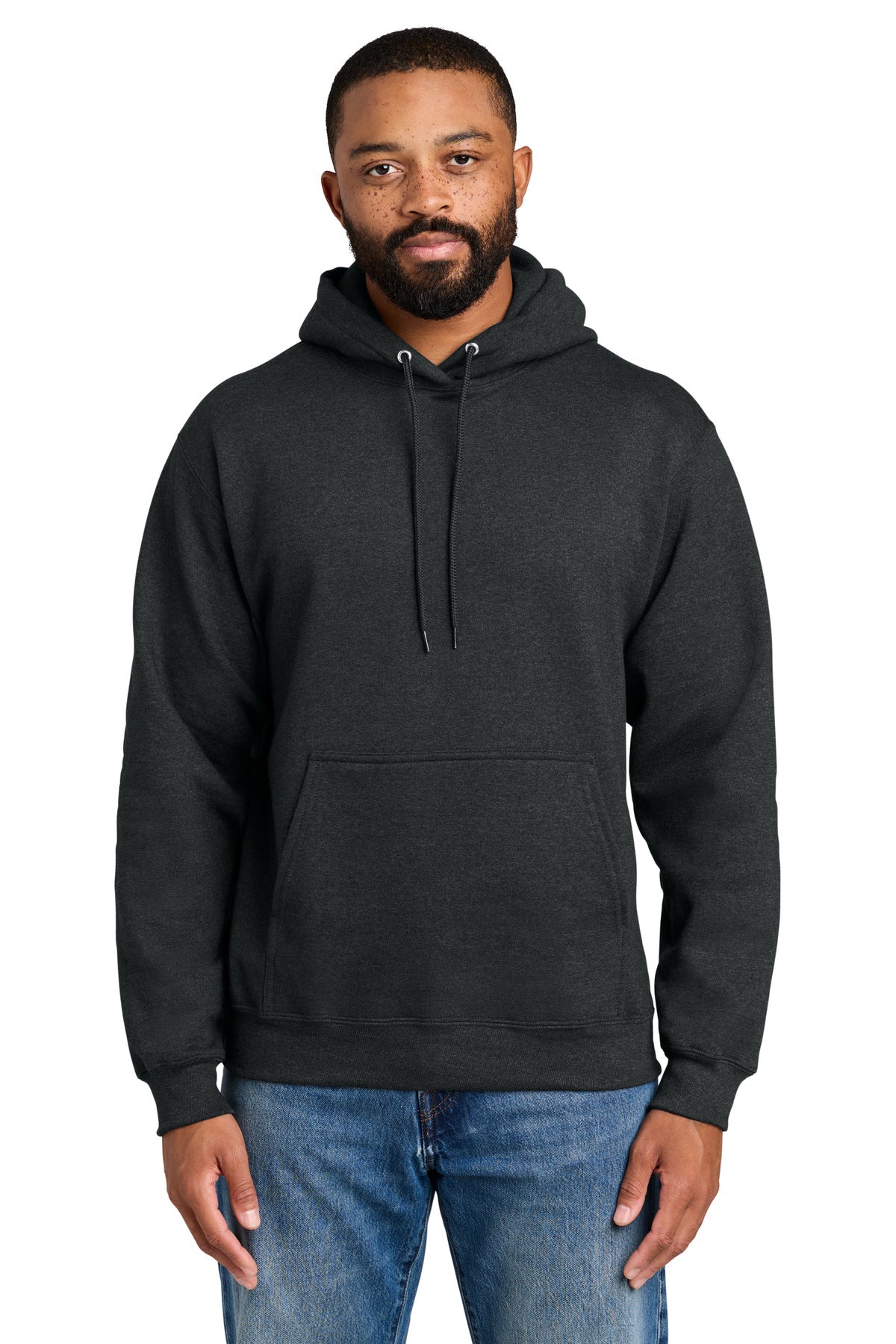 Port & Co ®  Essential Fleece Pullover Hooded Sweatshirt.  PC90H