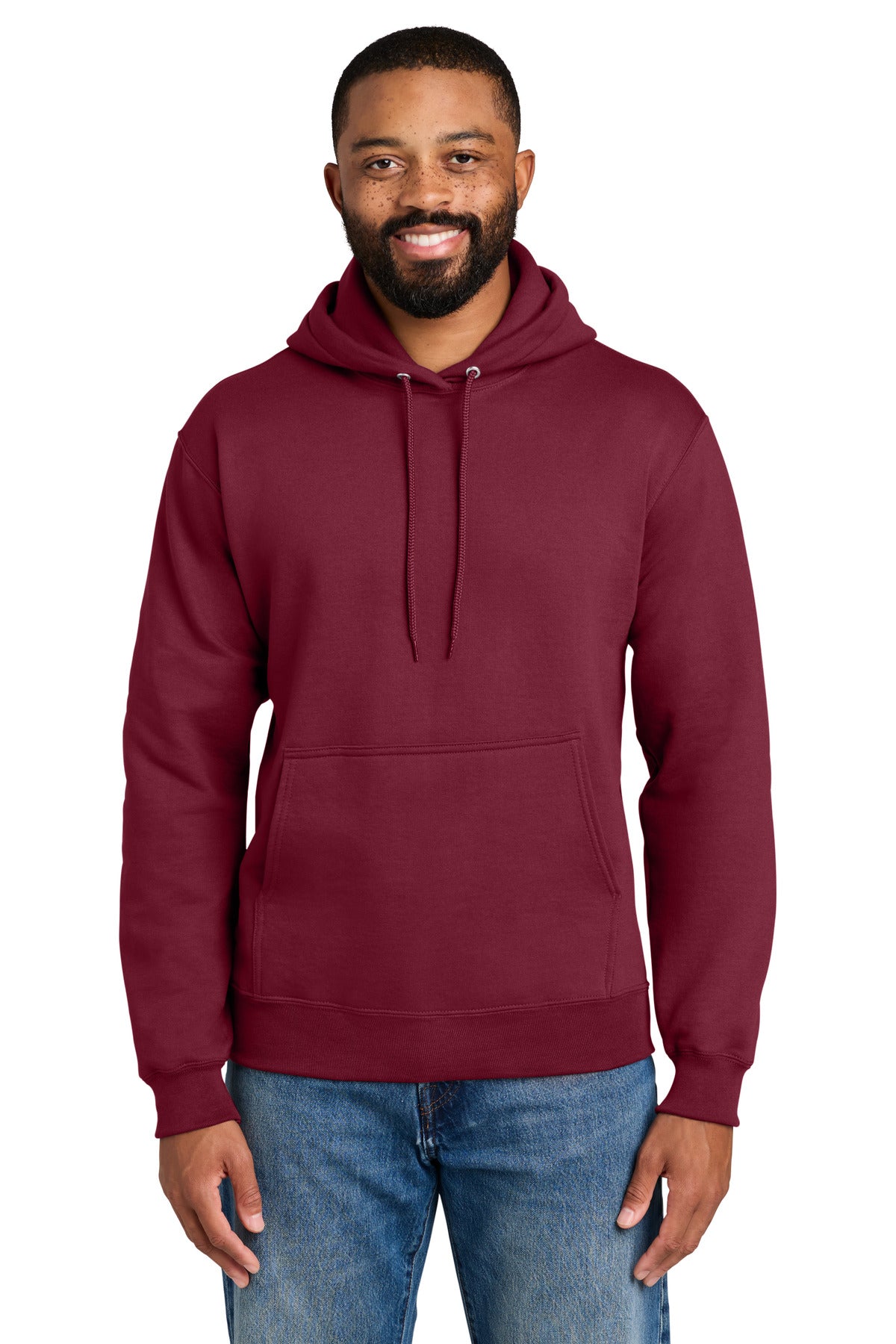 Port & Co ®  Essential Fleece Pullover Hooded Sweatshirt.  PC90H