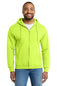 Port & Co ®  Tall Essential Fleece Full-Zip Hooded Sweatshirt. PC90ZHT