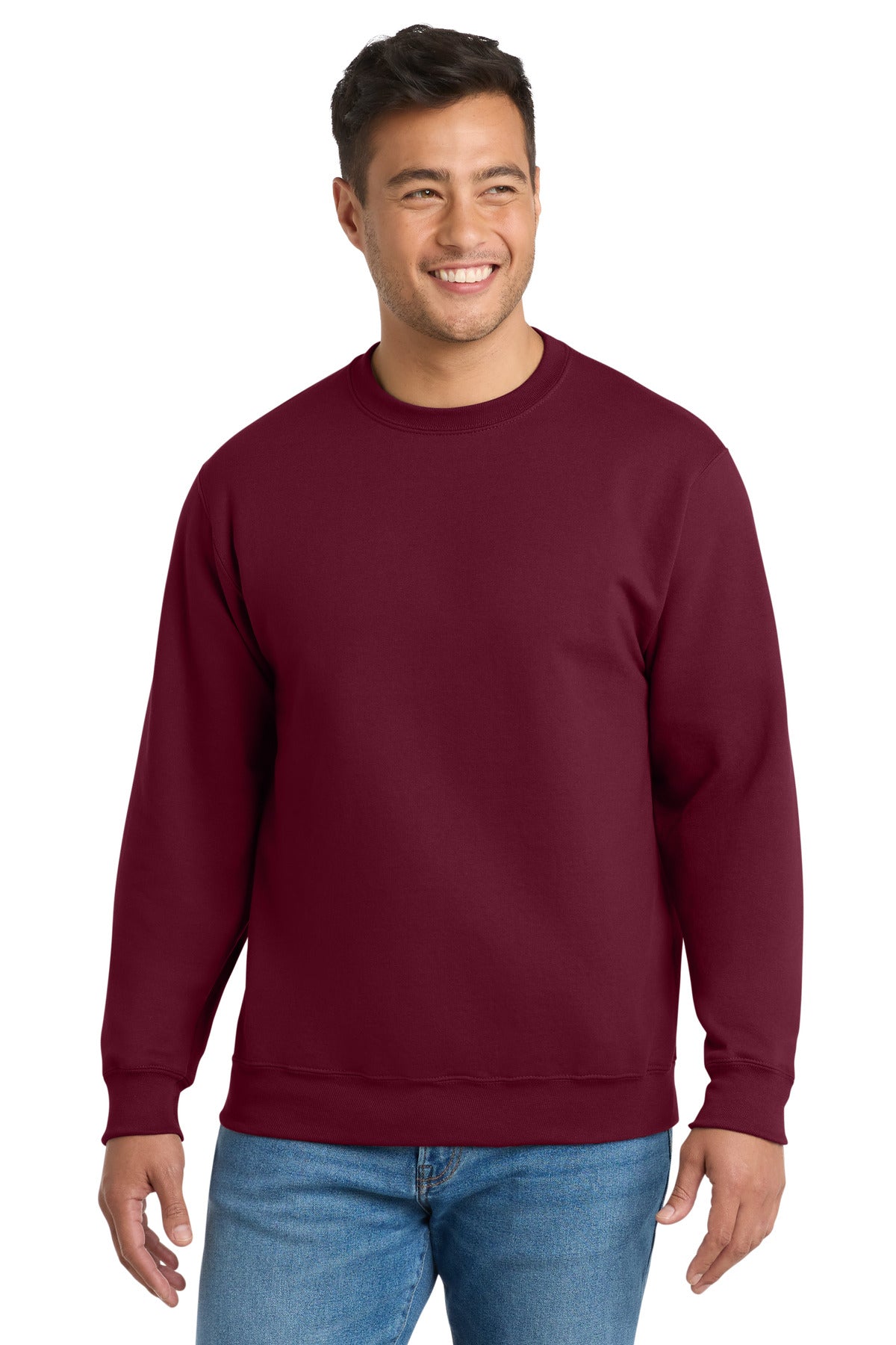 Port & Co ®  Essential Fleece Crewneck Sweatshirt.  PC90