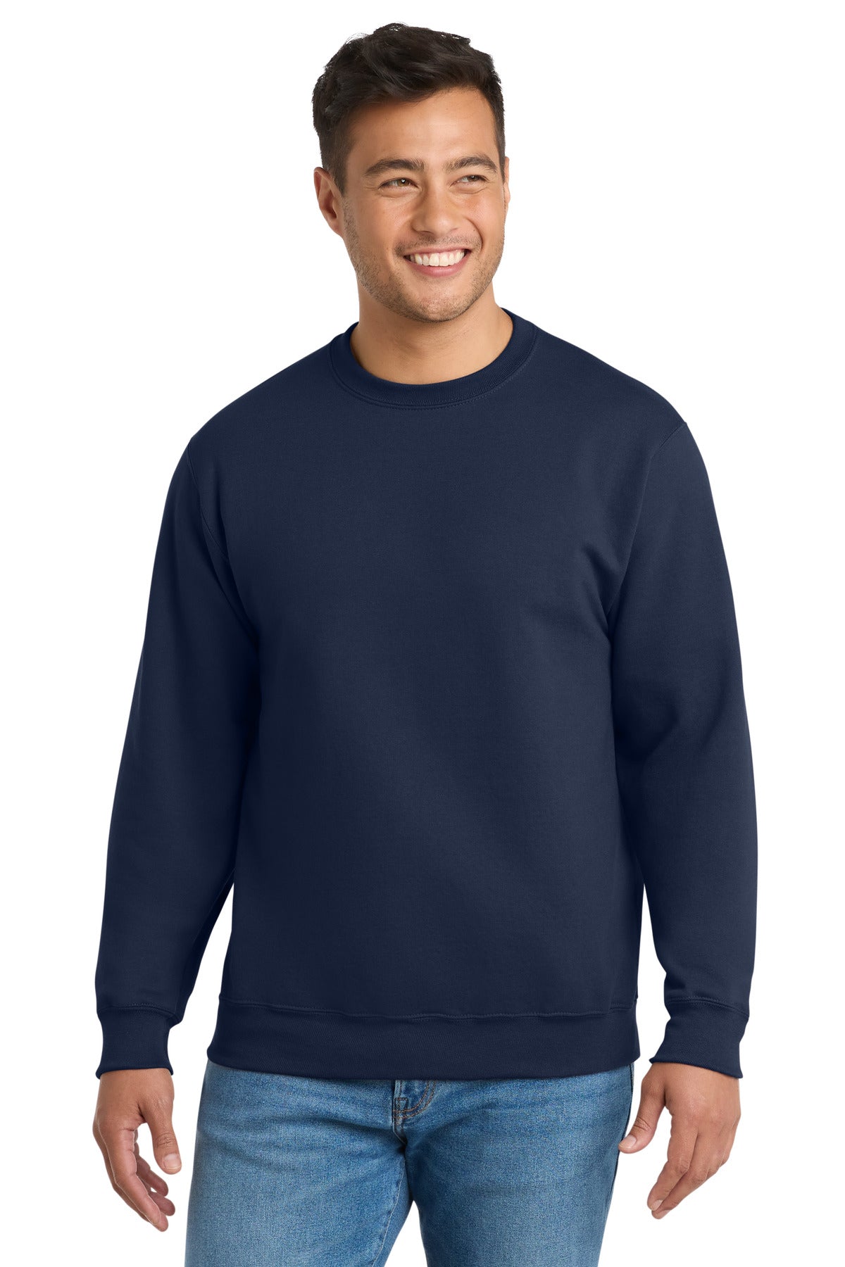 Port & Co ®  Essential Fleece Crewneck Sweatshirt.  PC90
