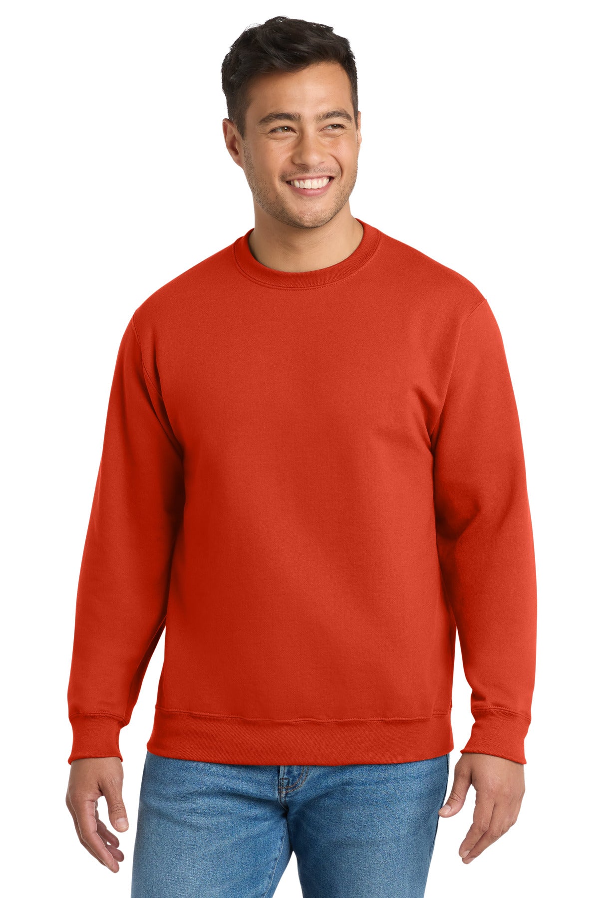 Port & Co ®  Essential Fleece Crewneck Sweatshirt.  PC90