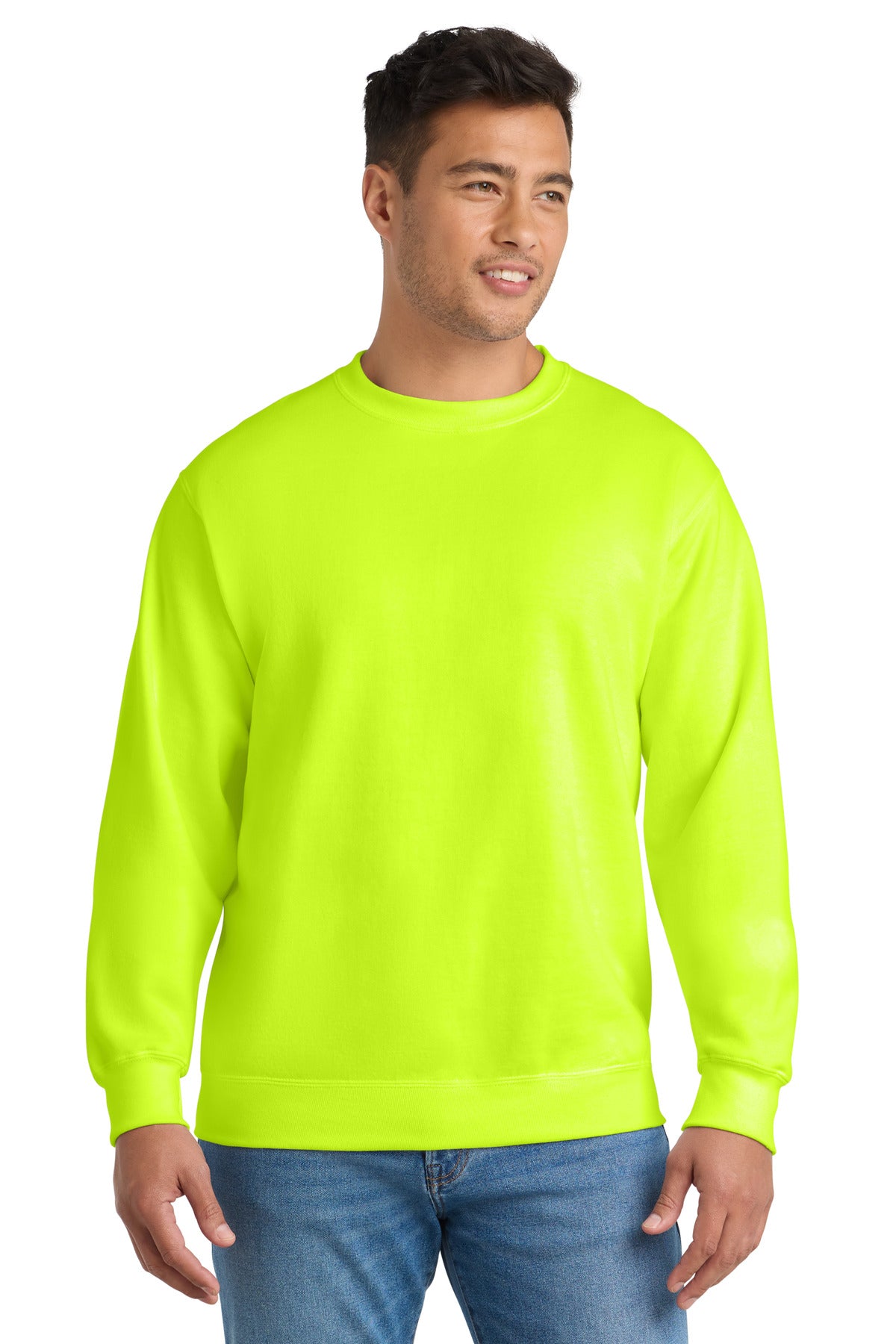Port & Co ®  Essential Fleece Crewneck Sweatshirt.  PC90
