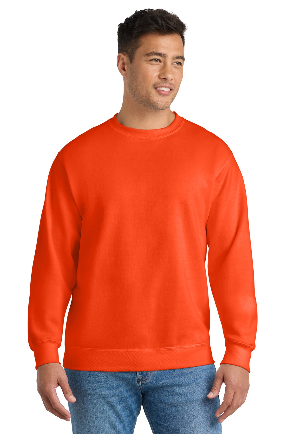 Port & Co ®  Essential Fleece Crewneck Sweatshirt.  PC90