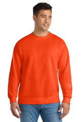 Port & Co ®  Essential Fleece Crewneck Sweatshirt.  PC90