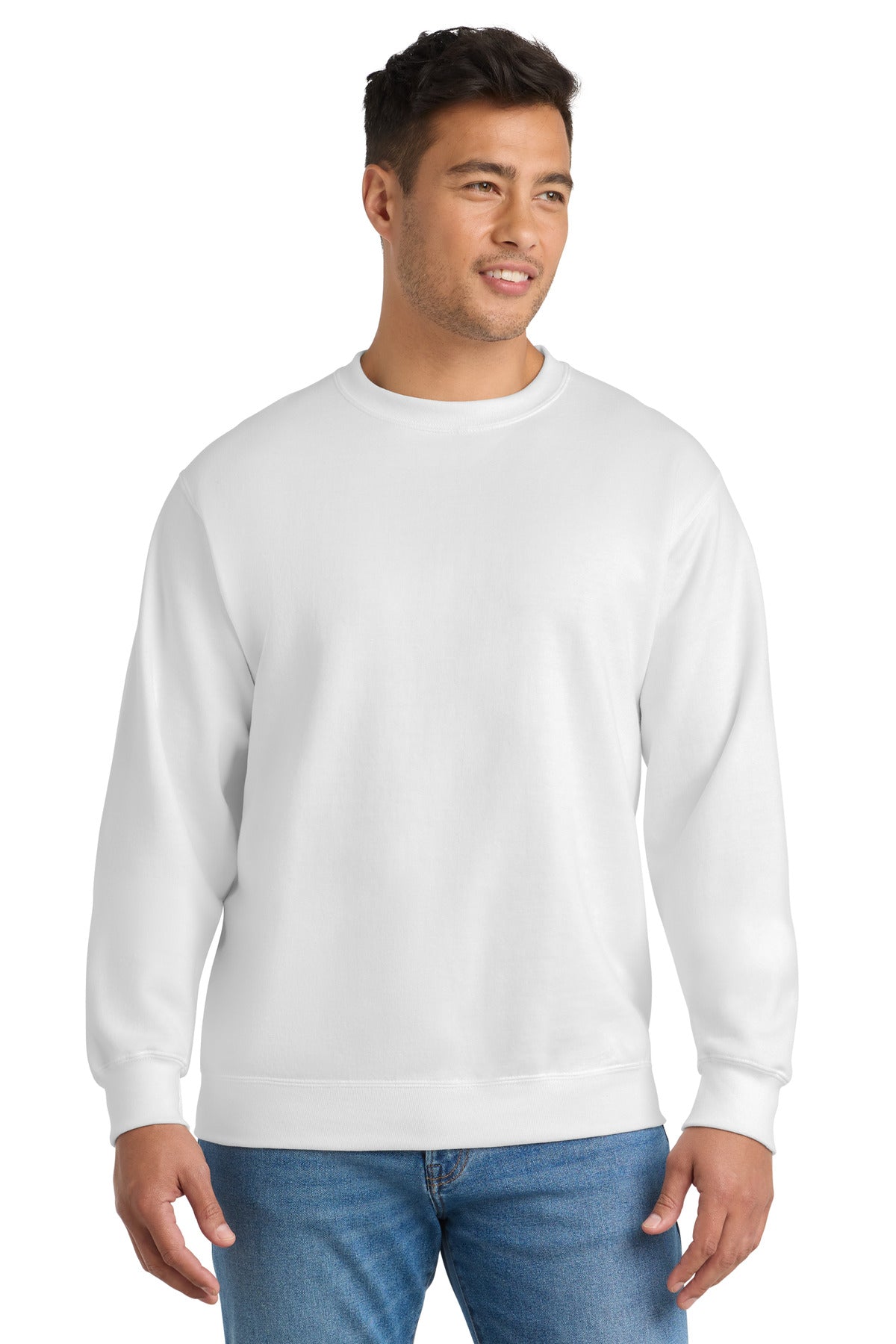 Port & Co ®  Essential Fleece Crewneck Sweatshirt.  PC90