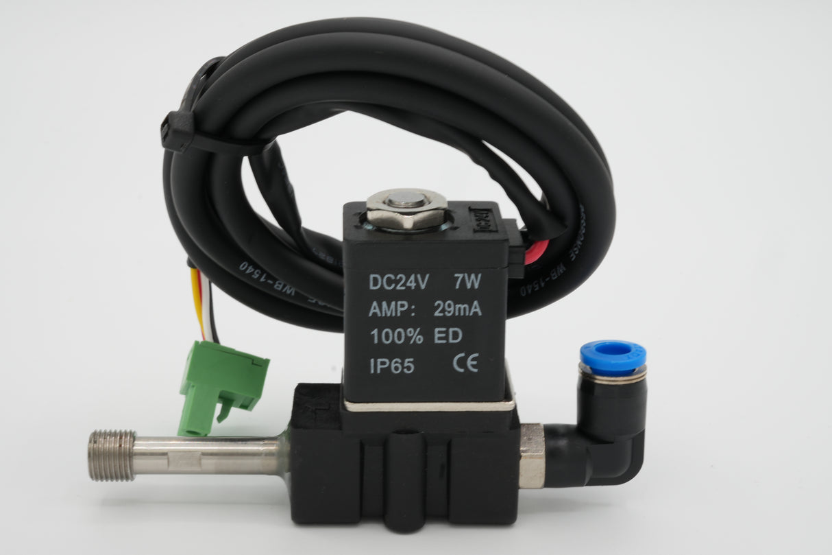 DC Solenoid Valve with Assy 1/8" Plastic 24V