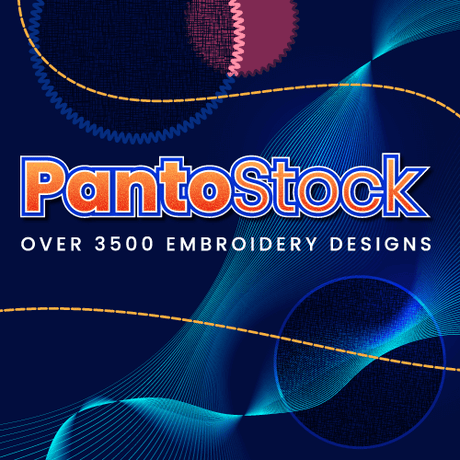 PantoStock Library over 3500 Embroidery Designs