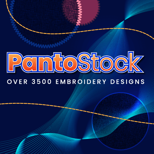 PantoStock Library over 3500 Embroidery Designs