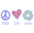 Peace Love Green