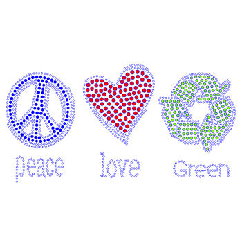 Peace Love Green