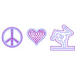 Peace Love Gymnast