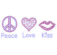 Peace Love Kiss 2