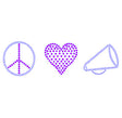Peace Love Megaphone