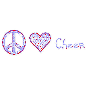 Peace love Cheer