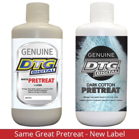 DTG Dark Garment (WhitePre) PreTreat - Liter