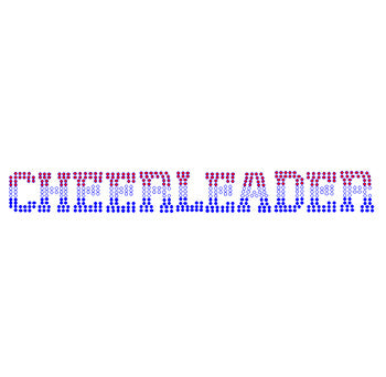 Red White Blue Black Cheerleading