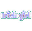 Retro Irish girl