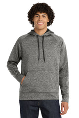 Sport-Tek ®  PosiCharge ®  Electric Heather Fleece Hooded Pullover. ST225