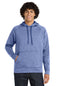 Sport-Tek ®  PosiCharge ®  Electric Heather Fleece Hooded Pullover. ST225