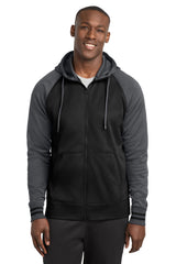 Sport-Tek ®  Sport-Wick ®  Varsity Fleece Full-Zip Hooded Jacket. ST236