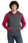 Sport-Tek ®   Tech Fleece Colorblock 1/4-Zip Hooded Sweatshirt. ST249