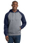 Sport-Tek ®  Raglan Colorblock Pullover Hooded Sweatshirt. ST267