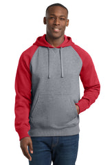Sport-Tek ®  Raglan Colorblock Pullover Hooded Sweatshirt. ST267