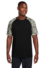 Sport-Tek ®  Drift Camo Colorblock Tee ST376