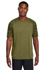 Sport-Tek ®  Drift Camo Colorblock Tee ST376