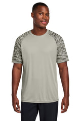 Sport-Tek ®  Drift Camo Colorblock Tee ST376