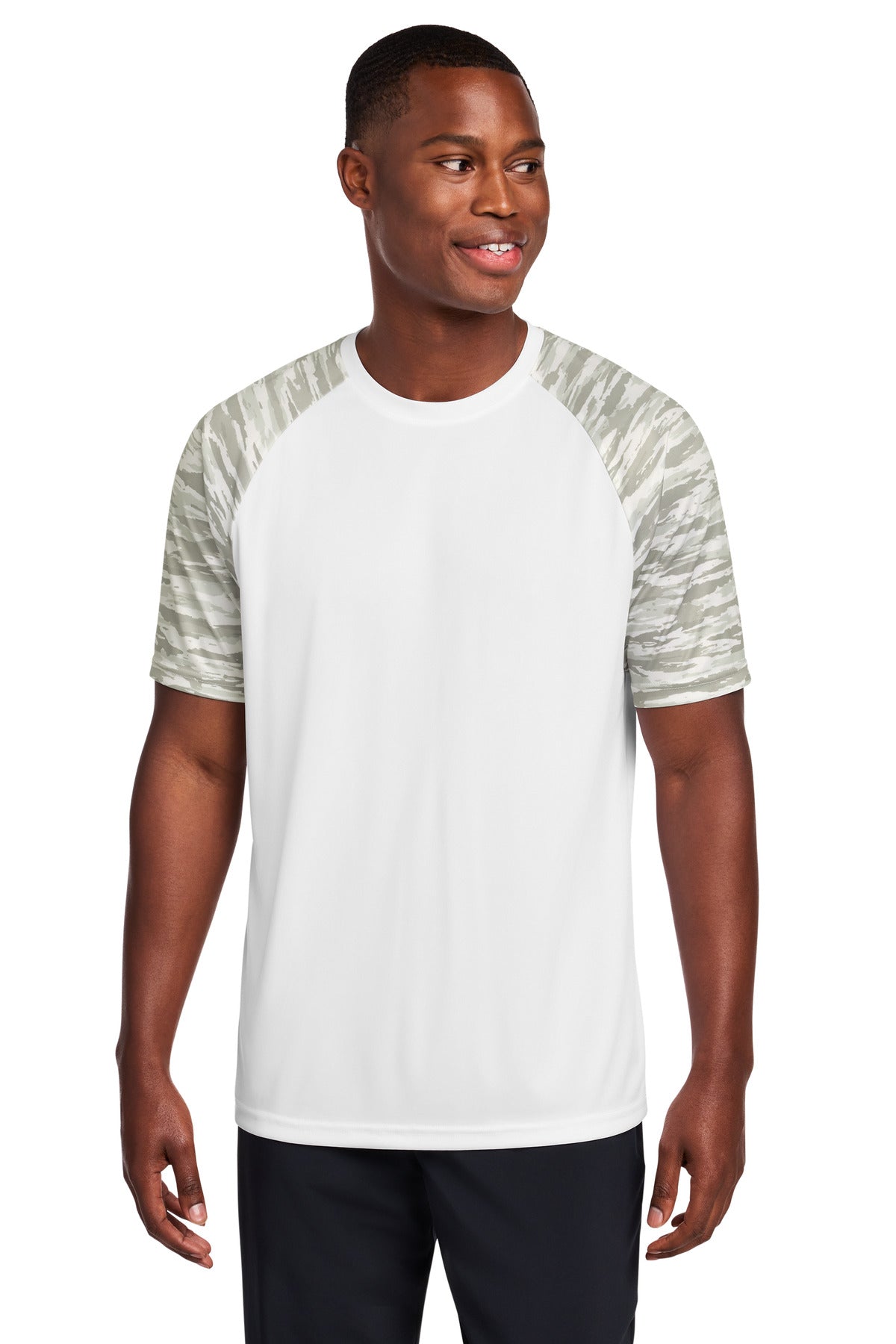 Sport-Tek ®  Drift Camo Colorblock Tee ST376