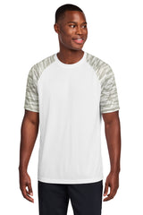 Sport-Tek ®  Drift Camo Colorblock Tee ST376