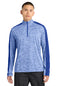 Sport-Tek ®  PosiCharge ®  Electric Heather Colorblock 1/4-Zip Pullover. ST397