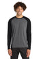 Sport-Tek  ®  PosiCharge  ®  Long Sleeve Tri-Blend Wicking Raglan Tee ST400LS