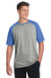 Sport-Tek  ®  PosiCharge  ®  Tri-Blend Wicking Raglan Tee. ST400