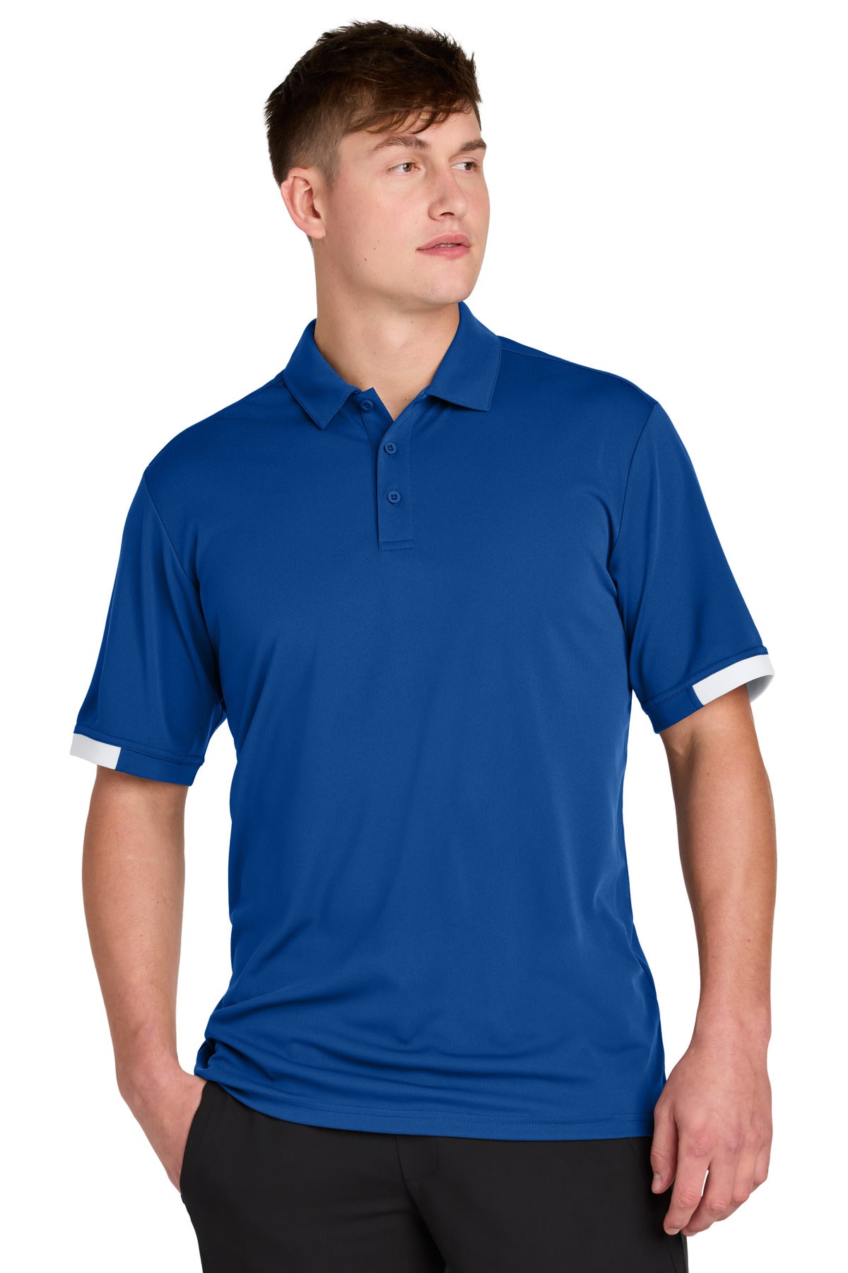 Sport-Tek ®  Club Colorblock Polo ST444