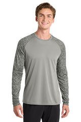 Sport-Tek  ®  Long Sleeve Digi Camo Tee. ST460LS