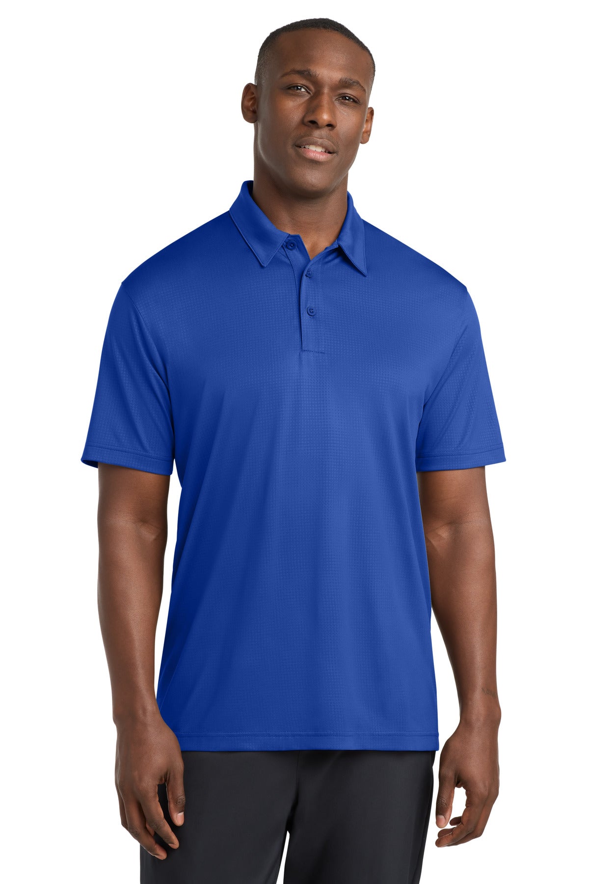 Sport-Tek ®  Embossed PosiCharge ®  Tough Polo ® . ST630