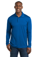 Sport-Tek  ®  PosiCharge  ®  RacerMesh  ®  Long Sleeve Polo. ST640LS