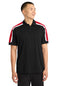 Sport-Tek ®  Tricolor Shoulder Micropique Sport-Wick ®  Polo. ST658