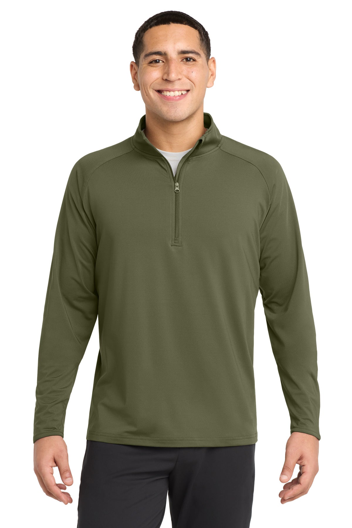 Sport-Tek ®  Sport-Wick ®  Stretch 1/4-Zip Pullover. ST850