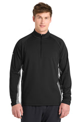 Sport-Tek ®  Sport-Wick ®  Stretch Contrast 1/4-Zip Pullover. ST854