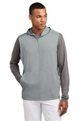 Sport-Tek ®  Sport-Wick ®  Stretch Sleeveless Hooded 1/4-Zip ST858