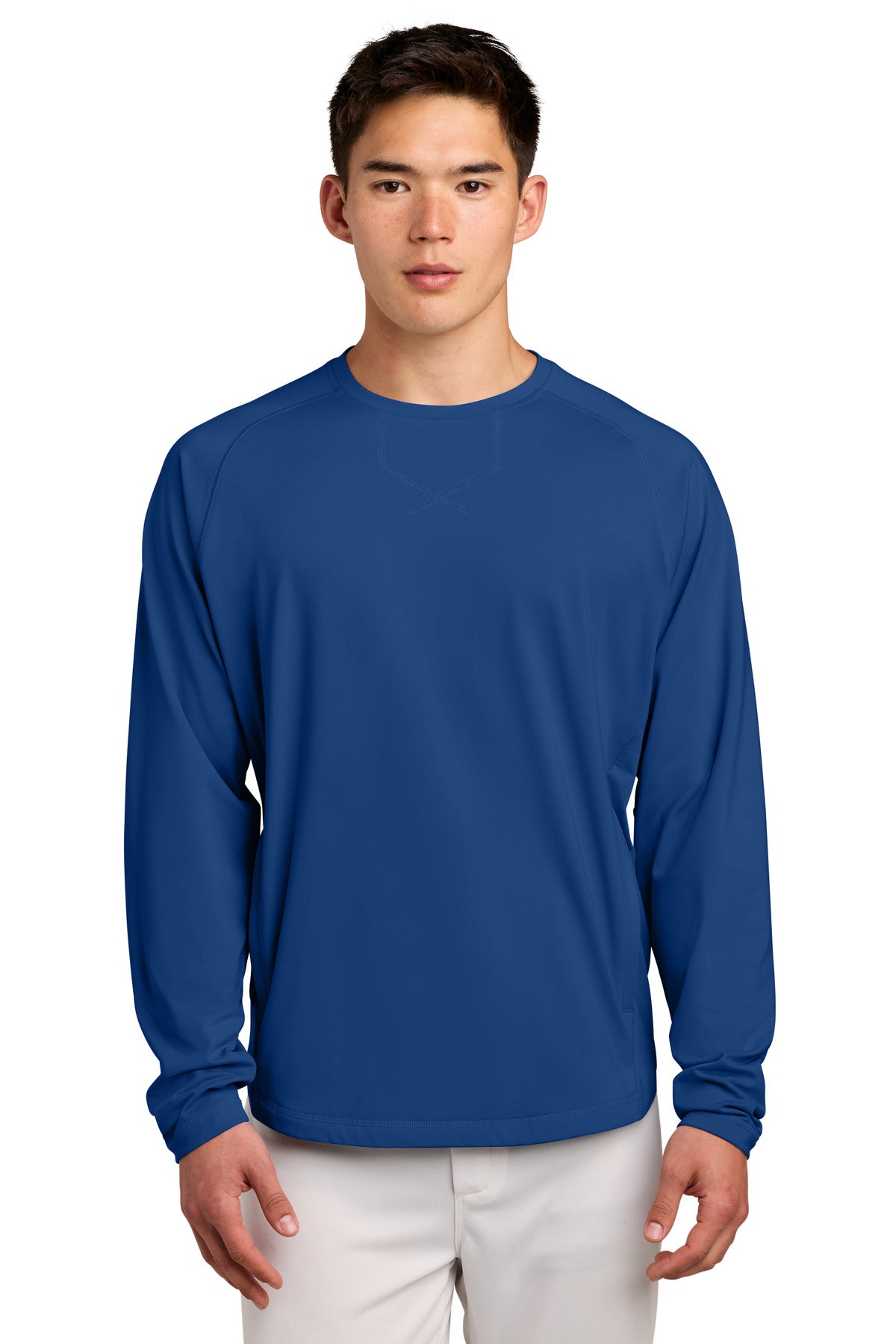 Sport-Tek ®  Sport-Wick ®  Stretch Pocketed Crewneck ST859