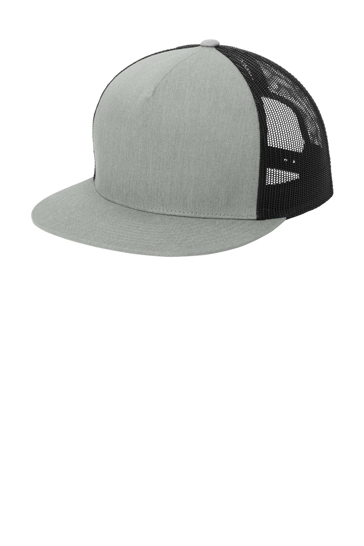 Sport-Tek ®  YP Classics  ®  5-Panel Classic Trucker Mesh Back Cap. STC38