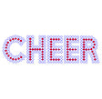 Small 2 Color Cheer Block