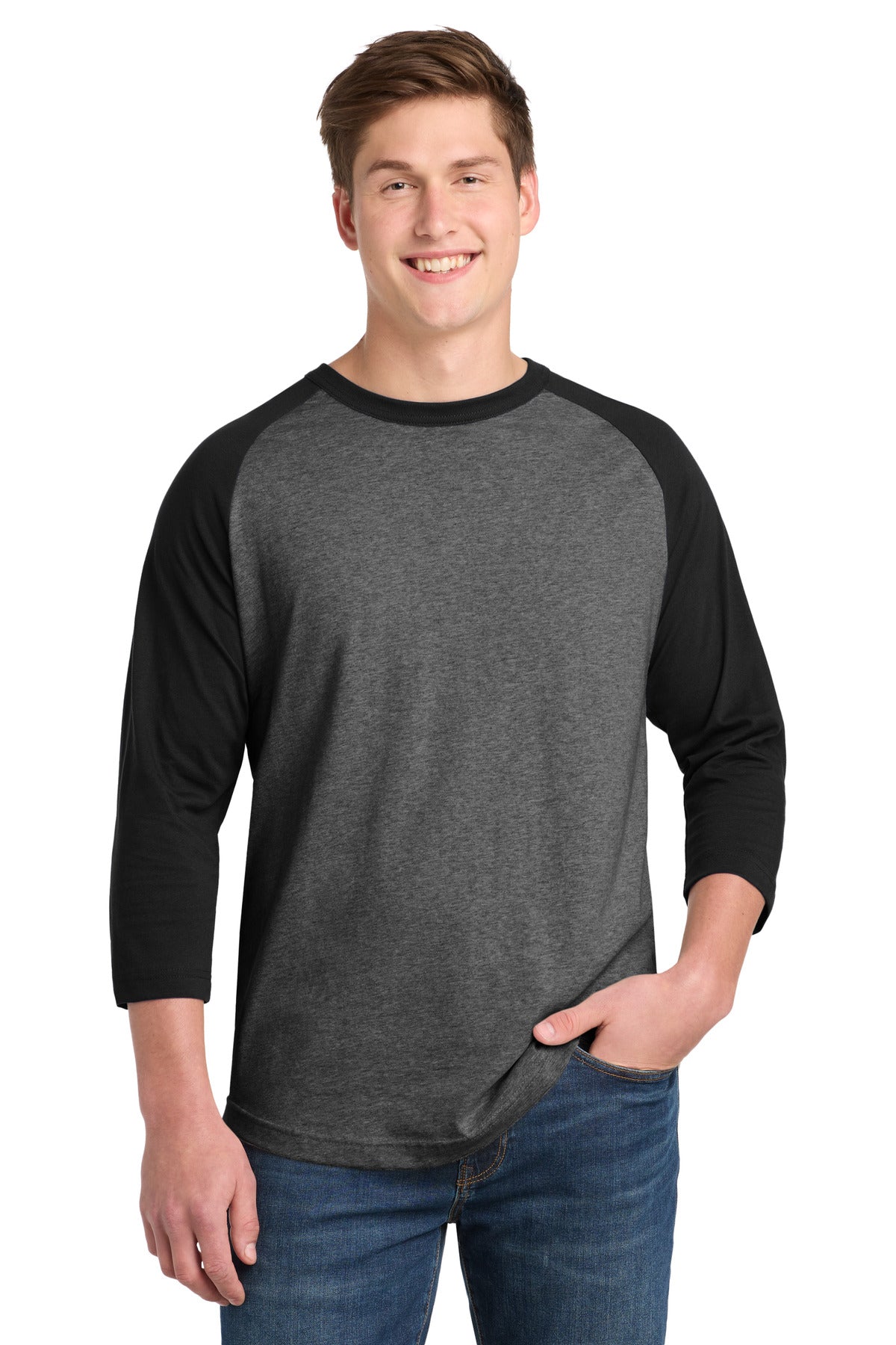 Sport-Tek ®  Colorblock Raglan Jersey.  T200