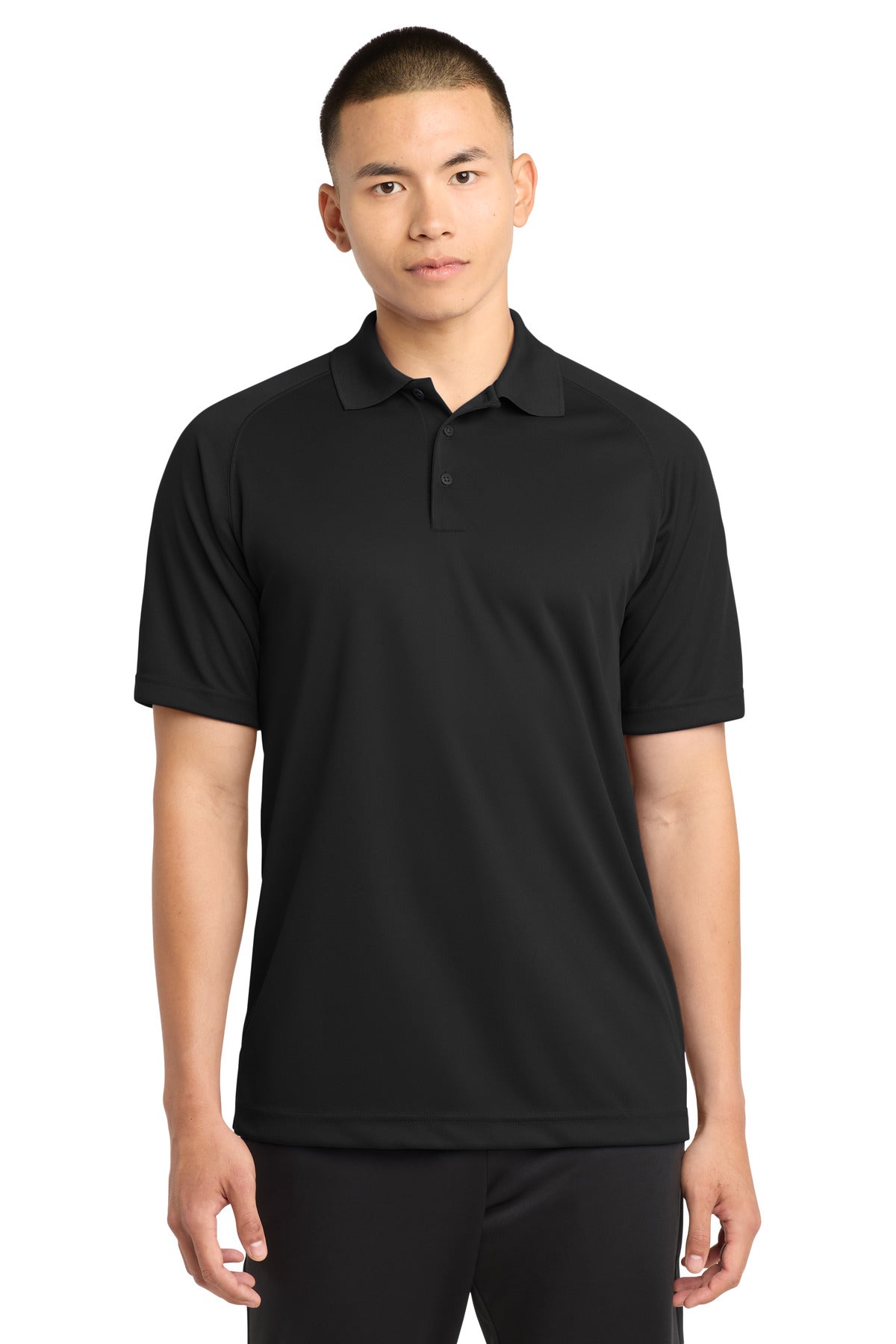 Sport-Tek ®  Dry Zone ®  Raglan Polo. T475